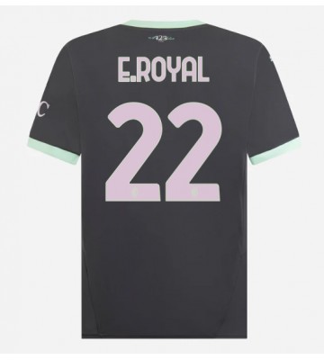 AC Milan Emerson Royal #22 Tredje trøje 2024-25 Kort ærmer